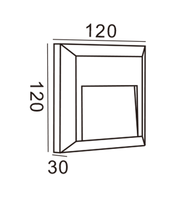 ابل مصباح حائط-مستطيل HR20031 ابل مصباح حائط-مستطيل HR20031