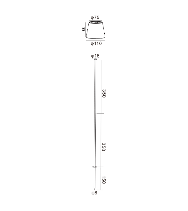 775 مصباح قابل للشحن مع عاكس الضوء HR95044-775 775 مصباح قابل للشحن مع عاكس الضوء HR95044-775