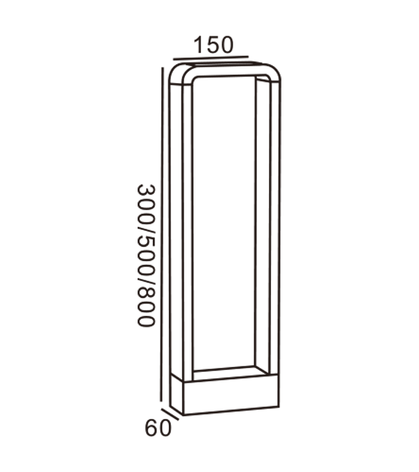 ساحة حديقة الخفيفة HR60072-500 ساحة حديقة الخفيفة HR60072-500