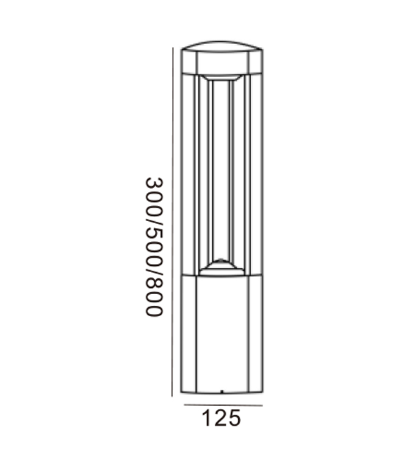 125 مثلث GX53 ضوء الحديقة HR60031-300-GX53 125 مثلث GX53 ضوء الحديقة HR60031-300-GX53