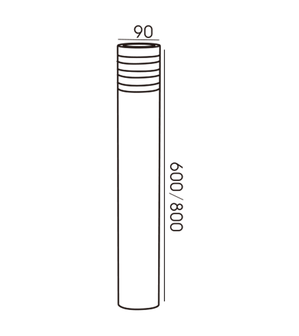 90 مصباح حديقة شفاف دائري ثلاثي الطبقات HR60063-600 90 مصباح حديقة شفاف دائري ثلاثي الطبقات HR60063-600