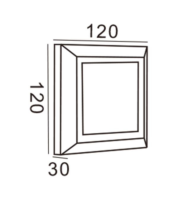 ابل مصباح حائط مستطيل HR20032 ابل مصباح حائط مستطيل HR20032