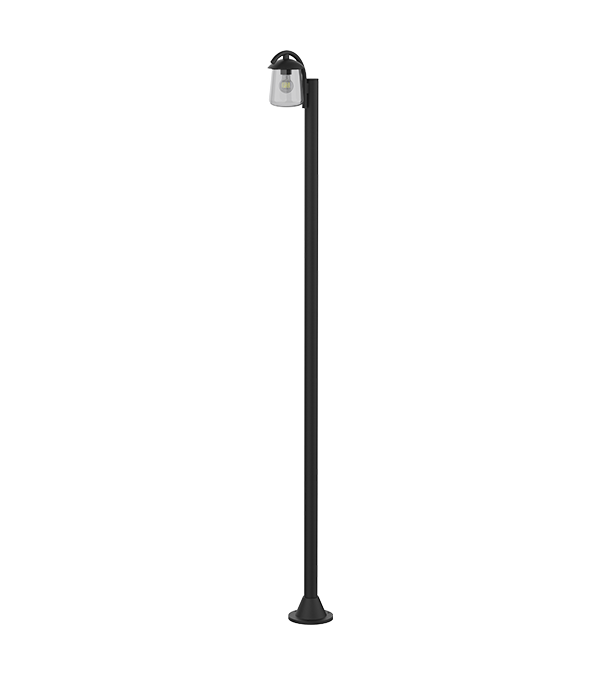 مصباح حديقة مسطح برأس واحد HR60702 مصباح حديقة مسطح برأس واحد HR60702