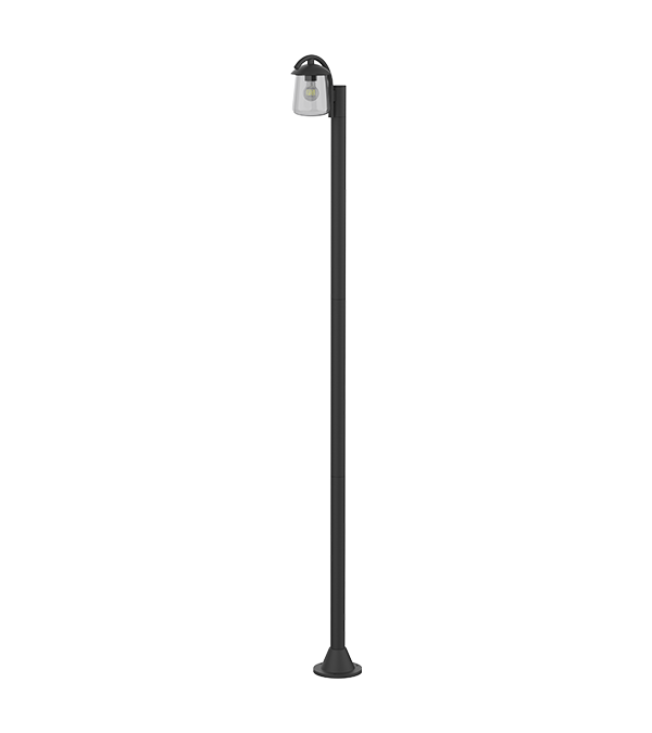 مصباح حديقة مسطح برأس واحد HR60702 مصباح حديقة مسطح برأس واحد HR60702